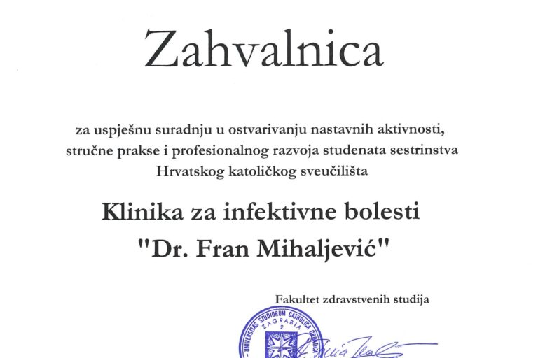 HKS zahvalnica